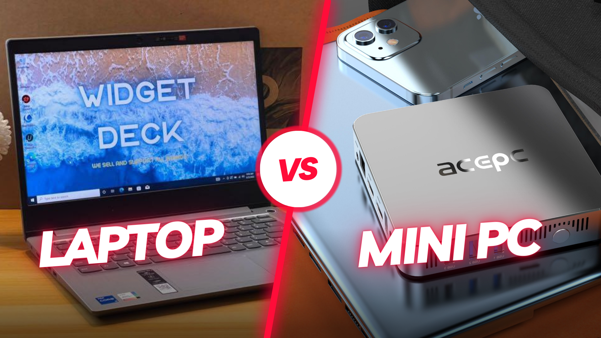 Laptop or mini PC: which is better?