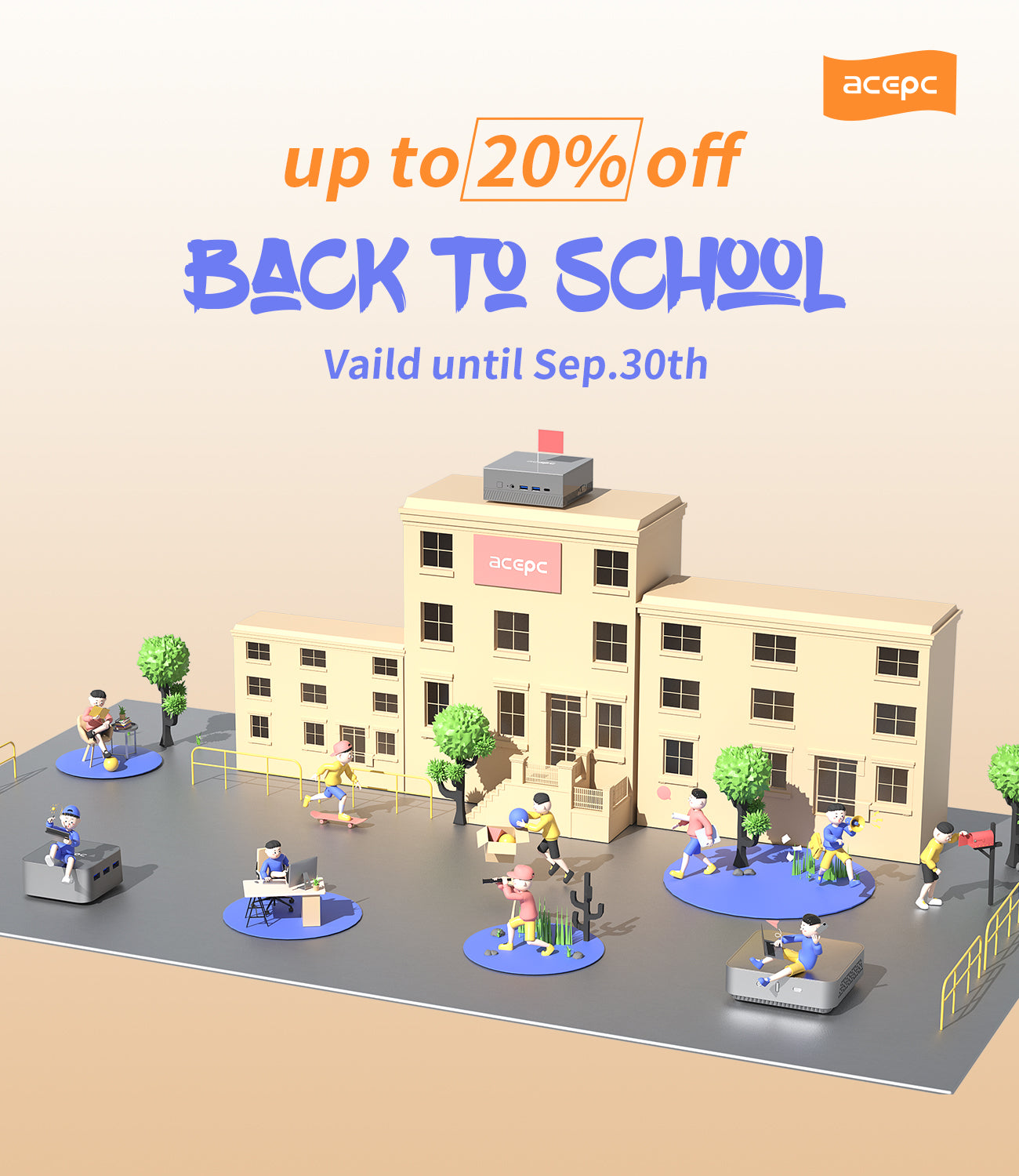 Up to 20% Off Back-to-School Season Event Promotions