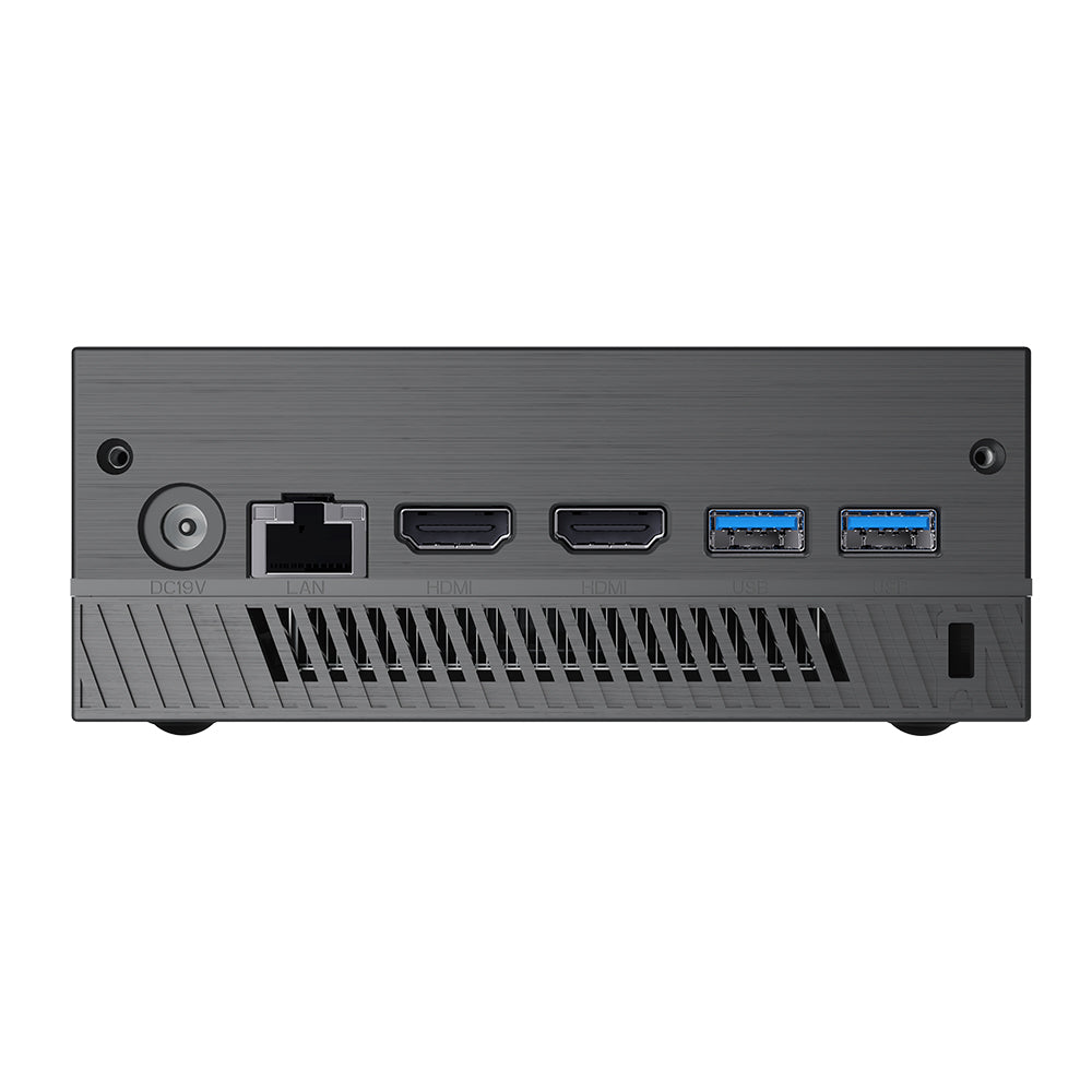 Two HDMI ports, Mini pc with dual-screen display support